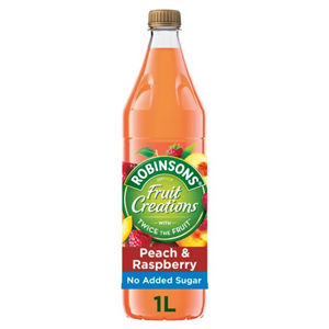 Robinsons Creations Peach & Raspberry 1L