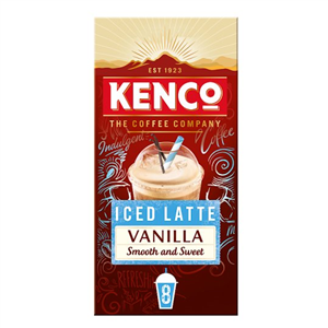 Kenco Instant Iced Vanilla Latte 8X21g