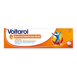 Voltarol Back & Muscle 1.16% Gel 50G