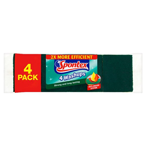 Spontex Washups Value 4 Pack