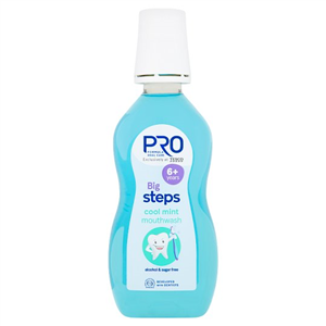 Pro Formula Big Steps Cool Mint Mouthwash 6+ 300Ml