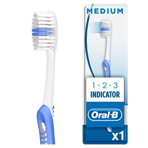 Oral-B 123 Indicator Medium Manual Toothbrush