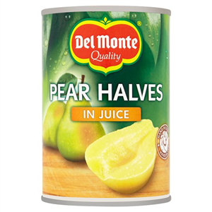 Del Monte Pear Halves In Juice 415G