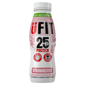 Ufit High Protein Milkshake Drink Strawberry 330Ml