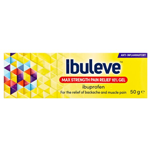 Ibuleve Max Strength Pain Relief 10% Gel 50G