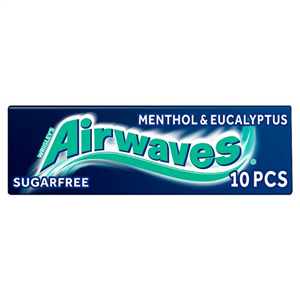 Airwaves Menthol & Eucalyptus Gum 10 Pieces