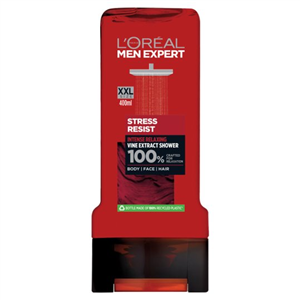 L'oreal Men Expert Stress Resist Shower Gel 400Ml