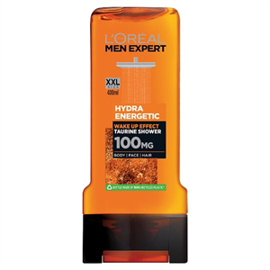 L'oreal Men Expert Hydrating Energetic Shower Gel 400Ml