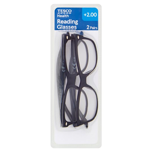 Tesco Reading Glasses Twin Pack 2.0