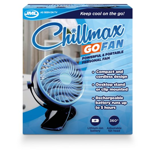 Jml Chillmax Go Fan Black