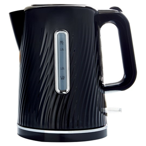 Tesco Textured Plastic Black 1.7L Kettle