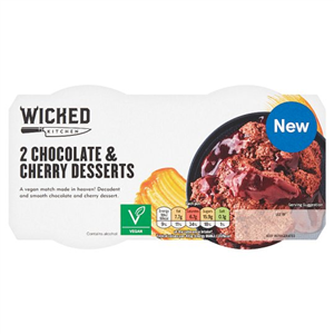 Wicked Kitchen 2 Chocolate & Cherry Desserts 2X90g