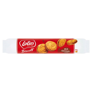 Lotus Biscoff Sandwich Biscuits Milk Chocolate 150G