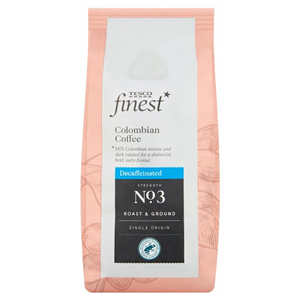 Tesco Finest Roast & Ground Colombian Coffee Decaffeinated 227G