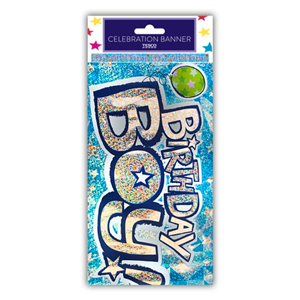 Tesco Birthday Boy Banner