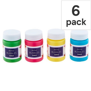 Tesco Mini Bubbles 6 Pack