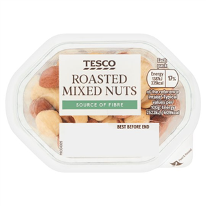 Tesco Roasted Nut Mix Snack Pack 55G