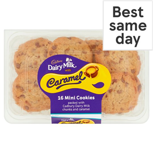 Cadbury Dairy Milk Caramel 16 Mini Cookies