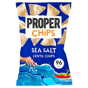 Proper Chips Sea Salt Lentil Chips 20g