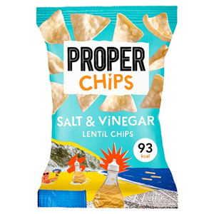 Properchips Salt & Vinegar Lentil Chips 20g