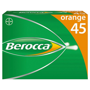 Berocca Orange Effervescent Vitamin Energy Tablets 45S