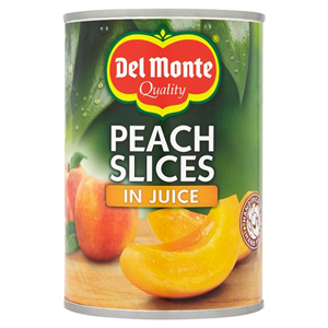 Del Monte Peach Slices In Juice 415g