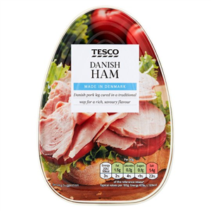 Tesco Danish Ham 340G