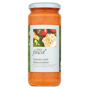 Tesco Finest Tomato Mascarpone Pasta Sauce 340G